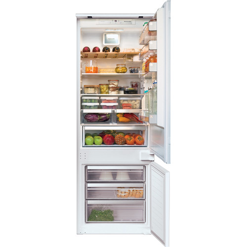 Kitchenaid Fridge Freezer Built-in KCBDR 20700.1 (UK) White 2 doors frontal_open