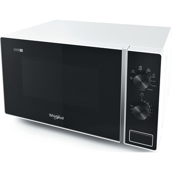 Whirlpool Microonde A libera installazione MWP 103 W Bianco Meccanico 20 Microonde + grill 700 Perspective