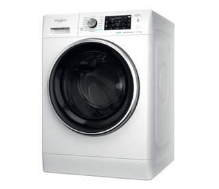 Fritstående Whirlpool-vaskemaskine/tørretumbler: 11,0 kg - FFWDD 1176258 BCV EE