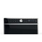 Whirlpool Mikroaaltouuni Vapaasti sijoitettava MWSC 9133 SX Inox Elektroninen 33 Mikroaaltotoiminto ja grilli 1000 Perspective