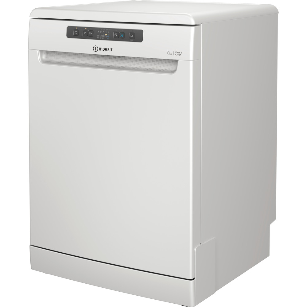 indesit dfc2c24uk 14 place freestanding dishwasher with cutlery tray
