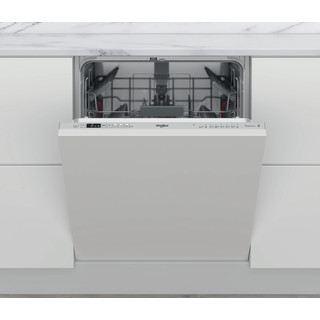 Whirlpool WI 7020 P Beépíthető mosogatógép, PowerClean nagynyomású tisztítás, ajtónyitás szárításkor