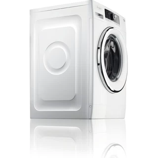 Whirlpool Washing machine Freestanding FSCR90420 White Front loader A+++ Perspective