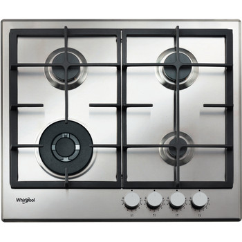 Whirlpool Piano cottura GMAL 6422/IXL Inox GAS Frontal