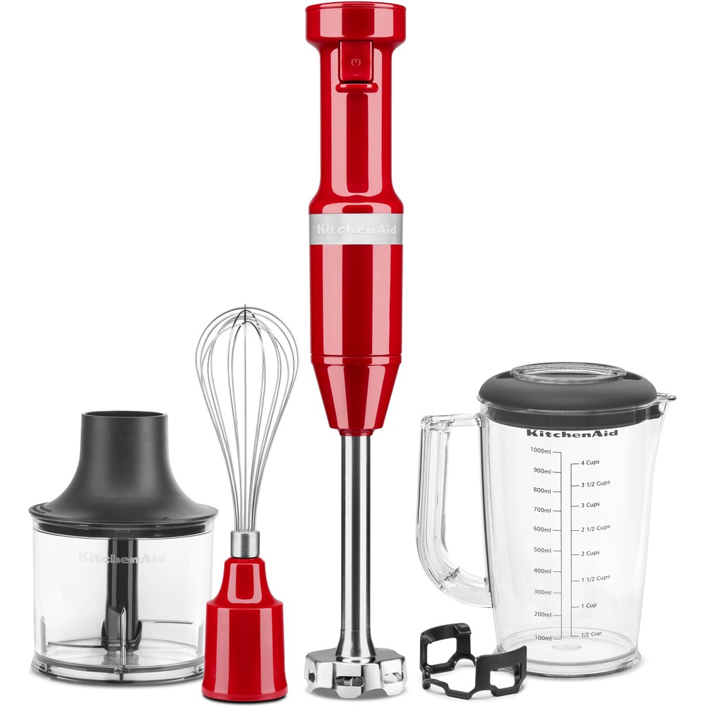 Kitchenaid Hand mixer 5KHBV83EER Rosso imperiale Kit