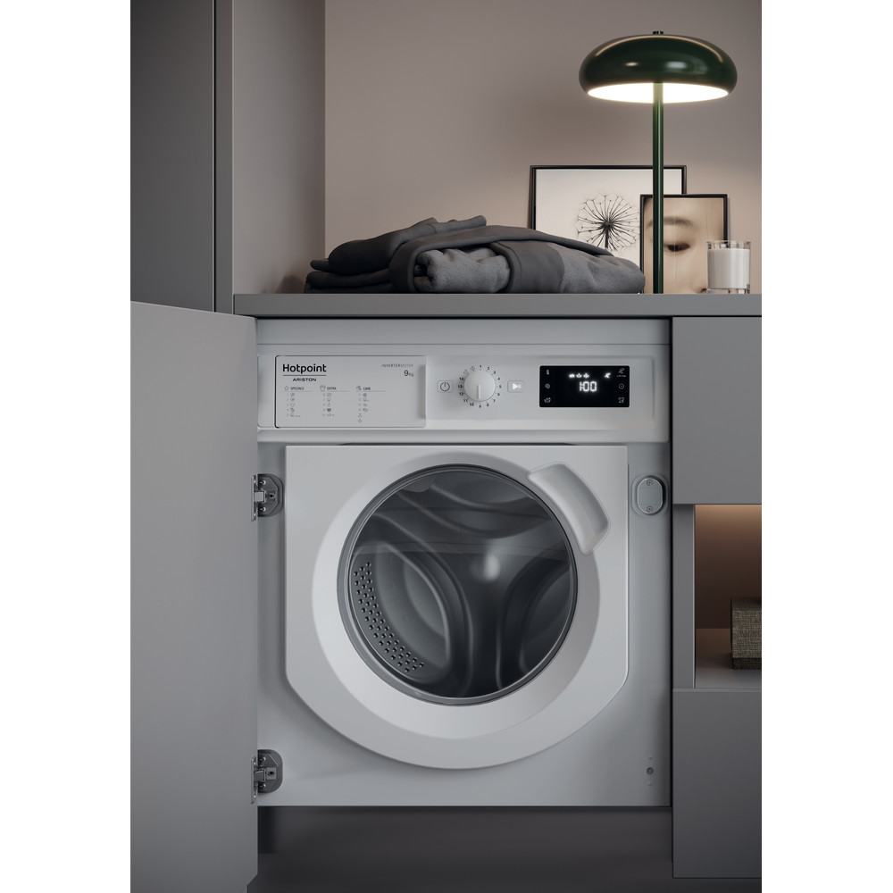 Lavadora de integración Hotpoint BI WMHG 91484 EU Hotpoint ES