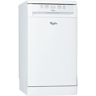 Whirlpool dishwasher: white color, slimline - ADP 201 WH
