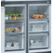 Whirlpool Külg-külje kõrval Vabaltseisev WQ9 E1L Roostevaba teras Frontal