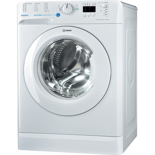 Laisvai pastatoma skalbimo mašina su durimis priekyje „Indesit“: 7 kg - BWSA 71253 W EU