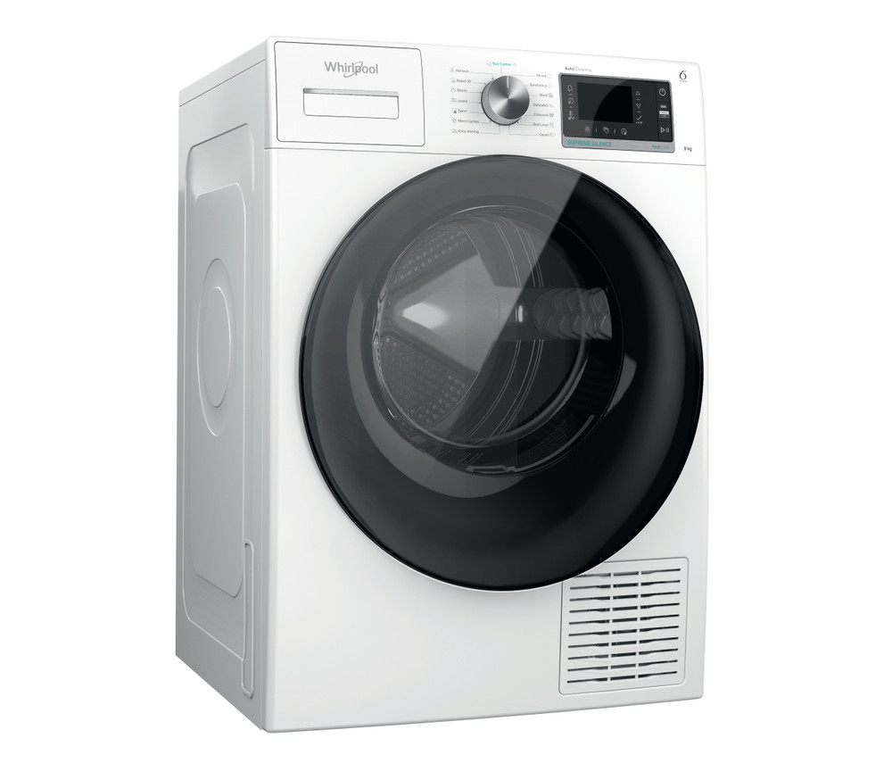 Whirlpool Сушилна машина W7 D94WB EE Бял Perspective