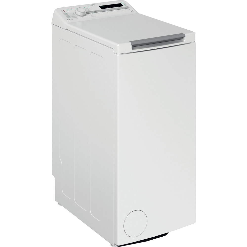 Whirlpool Danmark - Welcome to home appliances provider - Whirlpool-vaskemaskine med topbetjening: 6,5 kg - TDLR 65230SS EU/N