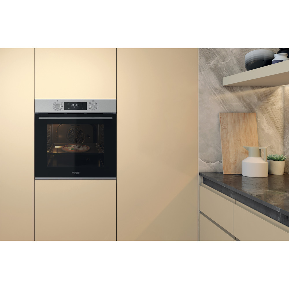 Built-in electric oven, 71 liters, 60 cm, Smart Whirlpool