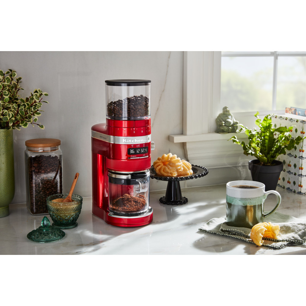 Kitchenaid Coffee grinder 5KCG8433BCA Candy Apple Lifestyle 2