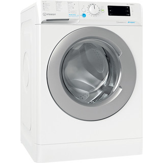 Indesit Máquina de lavar roupa Livre Instalação BWE 81484X WS SPT N Branco Carga Frontal C Perspective