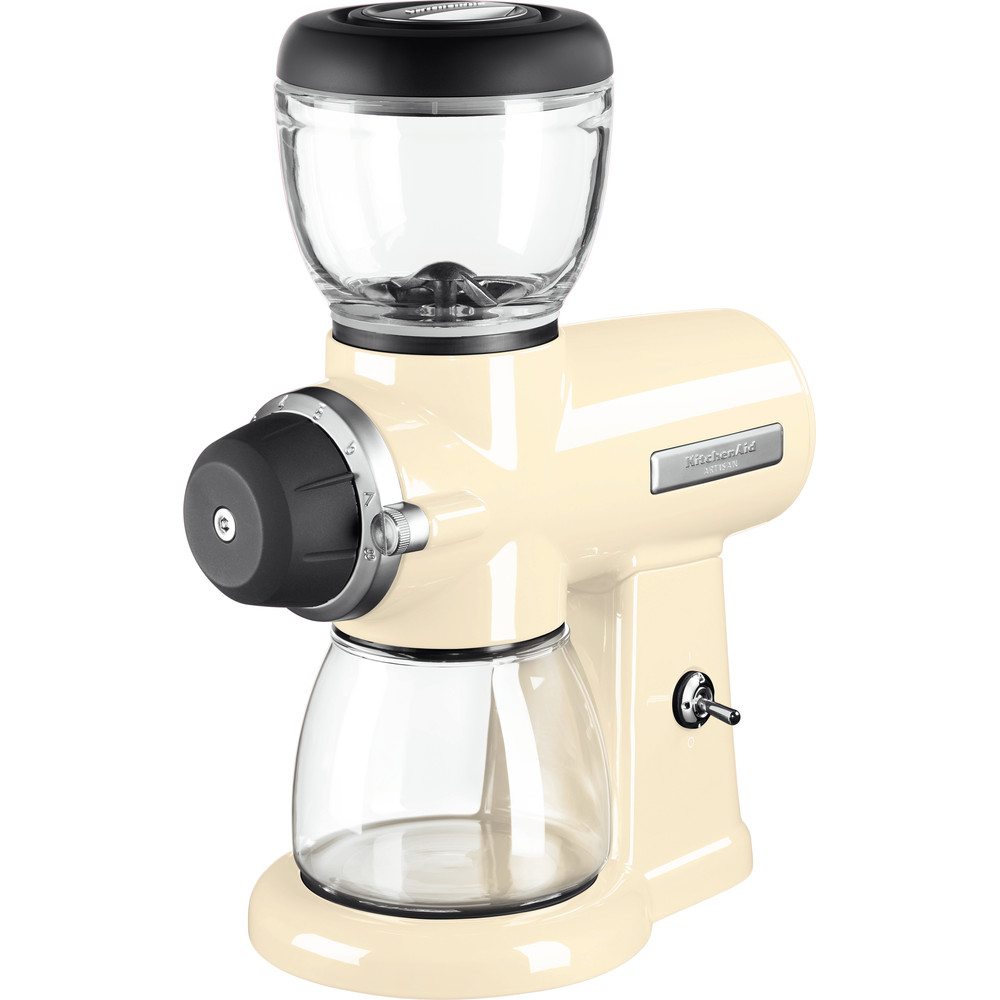 Artisan electric coffee grinder, Almond Cream color
