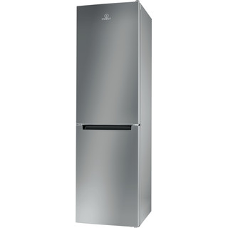 Indesit Combinación de frigorífico / congelador Libre instalación XI9 T2I X Inox 2 doors Perspective