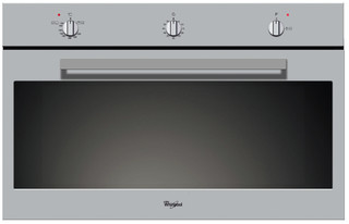 Whirlpool built in gas oven: inox color - AKR 047/01/IX