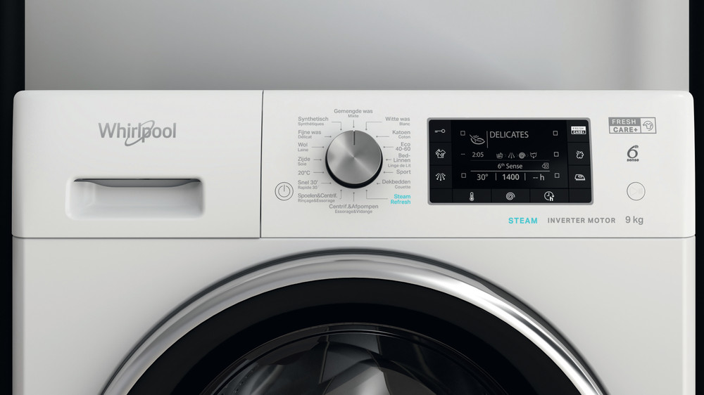 Vrijstaande Wasmachine Whirlpool - FFDBE 9638 BCEV F | Whirlpool Nederland