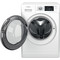 Whirlpool Washing machine Free-standing FFD 10469 BSV UK White Front loader A Perspective