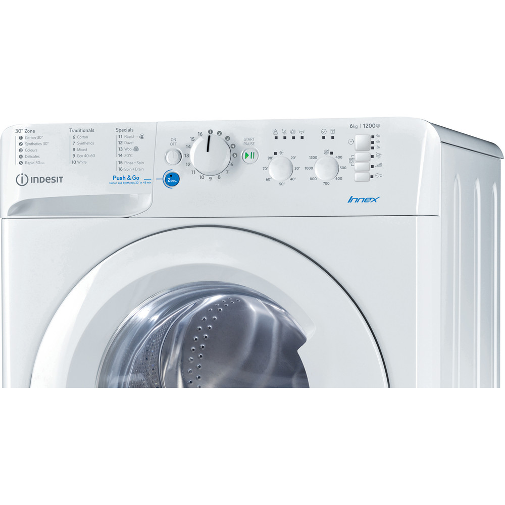 Freestanding Washing Machine Indesit Bwsc Xw Uk N Indesit Uk