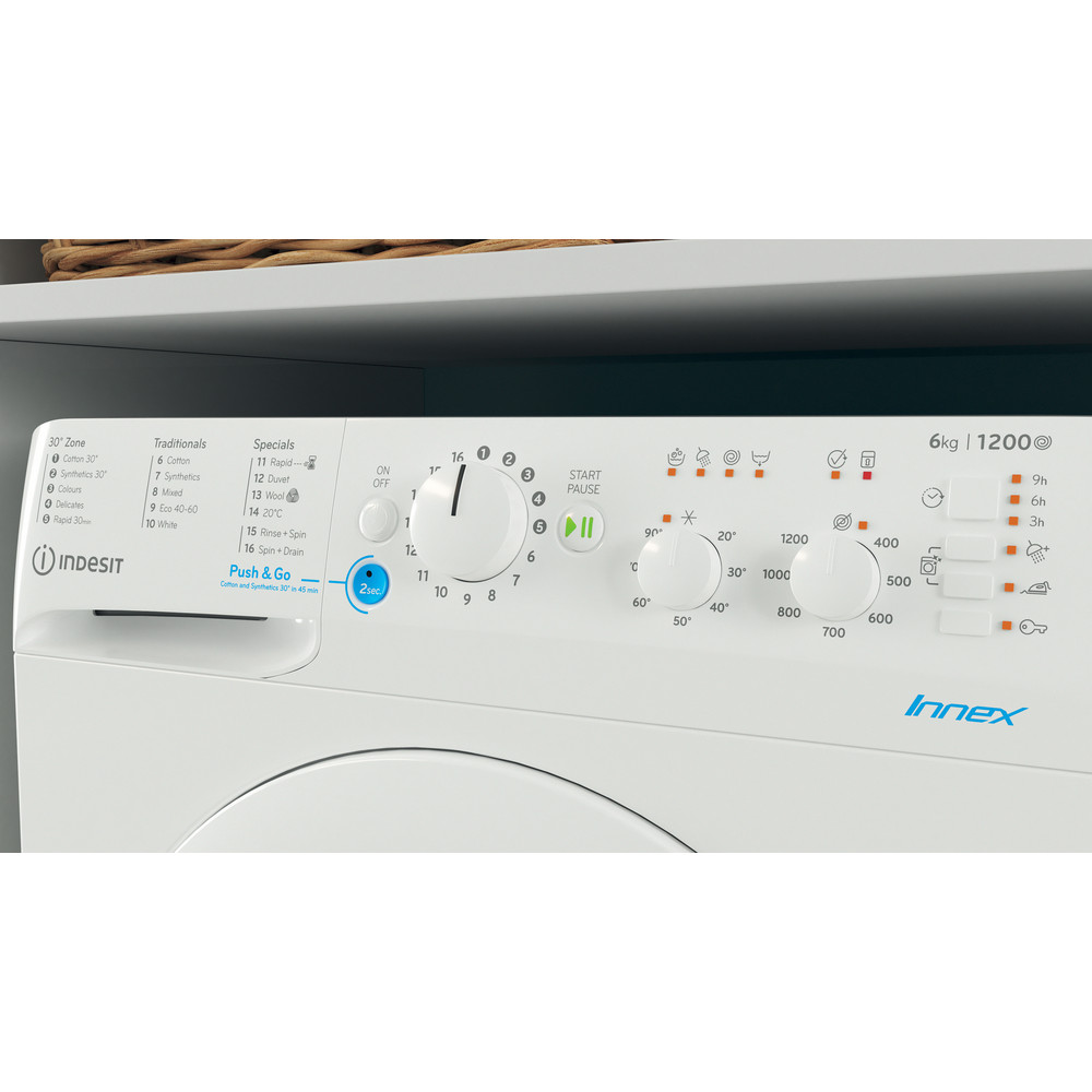 Freestanding Washing Machine Indesit Bwsc Xw Uk N Indesit Uk
