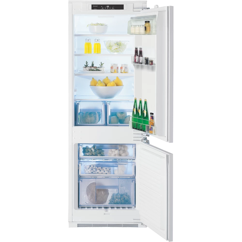 Bauknecht Réfrigérateur combiné S KGIE 3260 A++ Blanc 2 portes Frontal open
