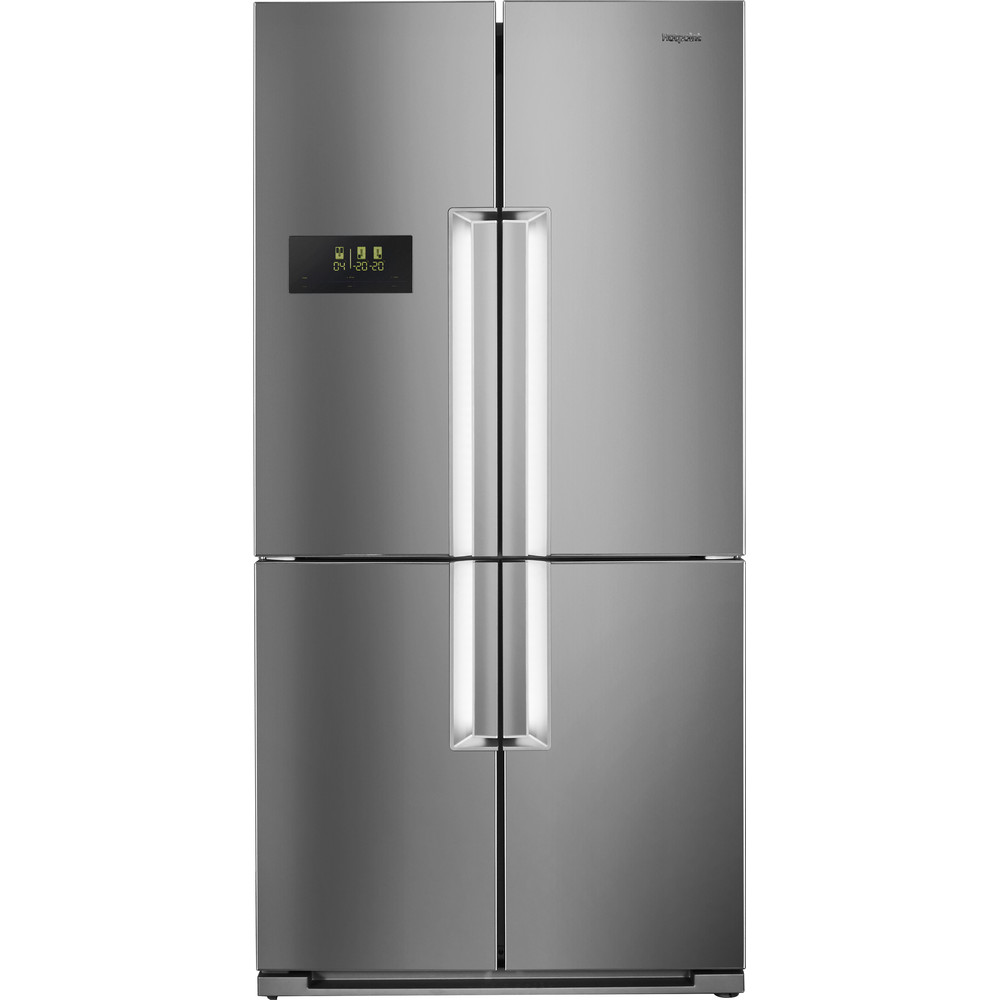 Hotpoint sidebyside american fridge inox HPSN 4T A+ IN Hotpoint