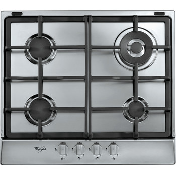 Whirlpool Piano cottura AKR 353/IX Inox GAS Frontal