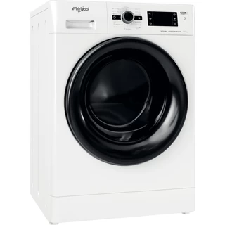 Whirlpool Tvättmaskin med torktumlare Fristående FWDG 971682 WBV EE N White Front loader Perspective