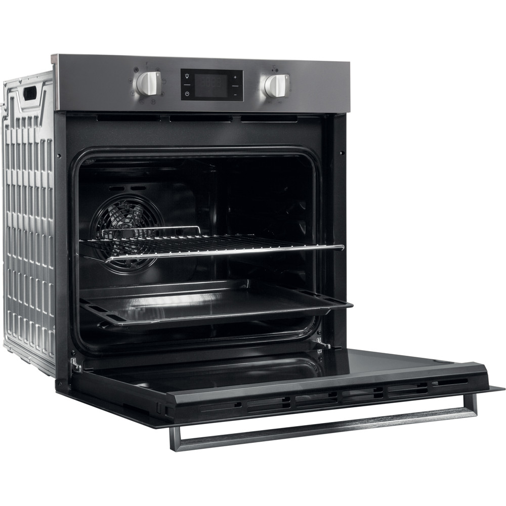 Indesit Aria IFW 6544 H IX UK Electric Single Builtin Oven in Stainless Steel IFW 6544 H IX UK