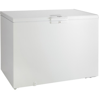 Fritstående Whirlpool-kummefryser: hvid farve - W 311 FO 2