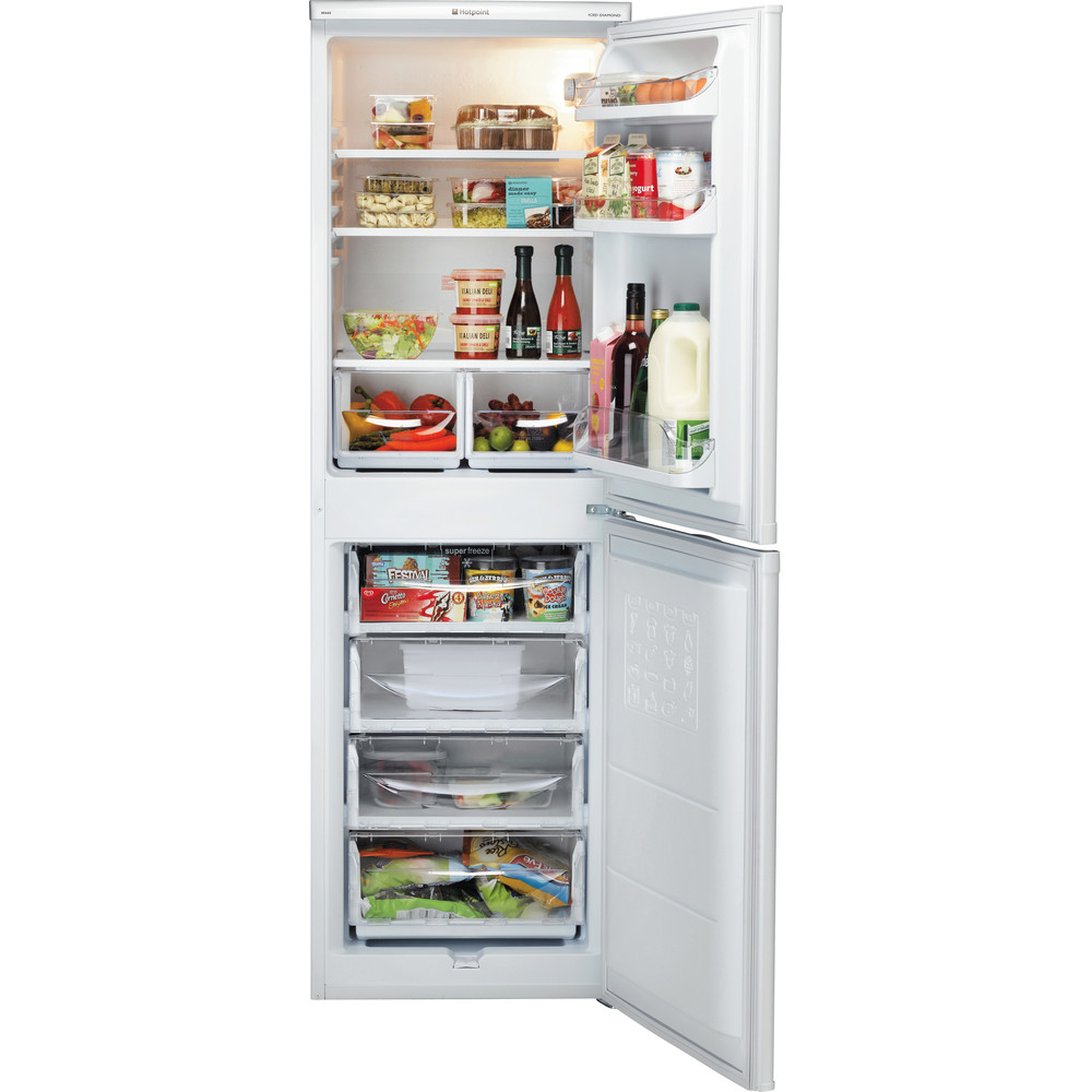 Hotpoint freestanding fridge freezer hbd 5517 w uk 1 hotpoint ie
