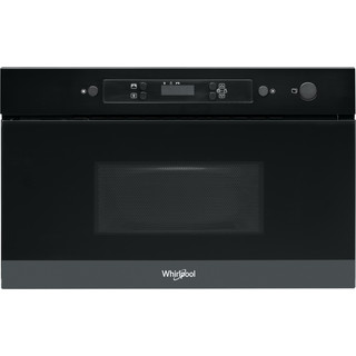 Whirlpool Mikrobangų krosnelė Įmontuojamas AMW 4900/NB Juoda Elektroninis 22 Tik MW 750 Frontal