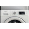 Whirlpool Washing machine Free-standing FFB 7458 WV UK White Front loader B Perspective