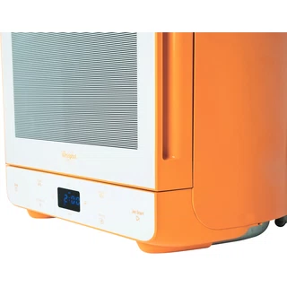 Whirlpool Microwave Freestanding MAX 35 ORG Orange Electronic 13 Microwave only 700 Perspective