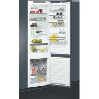 Whirlpool Combinación de frigorífico / congelador Encastre ART 9811/A++ SF Inox 2 doors Perspective open