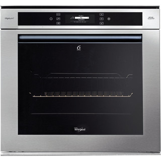 Whirlpool built in electric oven: inox color, self cleaning - AKZM 8380/IXL