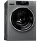Whirlpool Washing machine Free-standing FSCR 90426 Silver Front loader A+++ Perspective