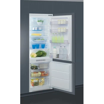 Whirlpool Холодильник з нижньою морозильною камерою. Вбудований (-а) ART 459/A+/NF/1 Білий 2 двері Perspective open