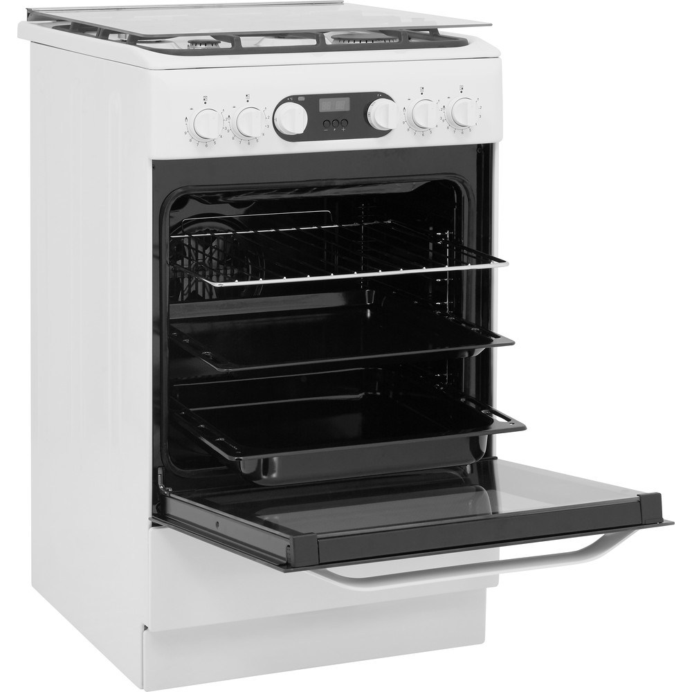 Cucina elettrica a libera installazione Hotpoint: 50 cm ...