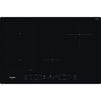 Whirlpool Piano cottura WL B2977 NE Nero Induction vitroceramic Frontal