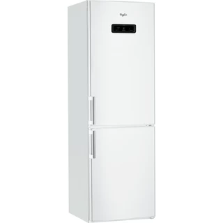 Whirlpool Combiné réfrigérateur congélateur Pose-libre WBE3375 NFC W Blanc 2 portes Perspective