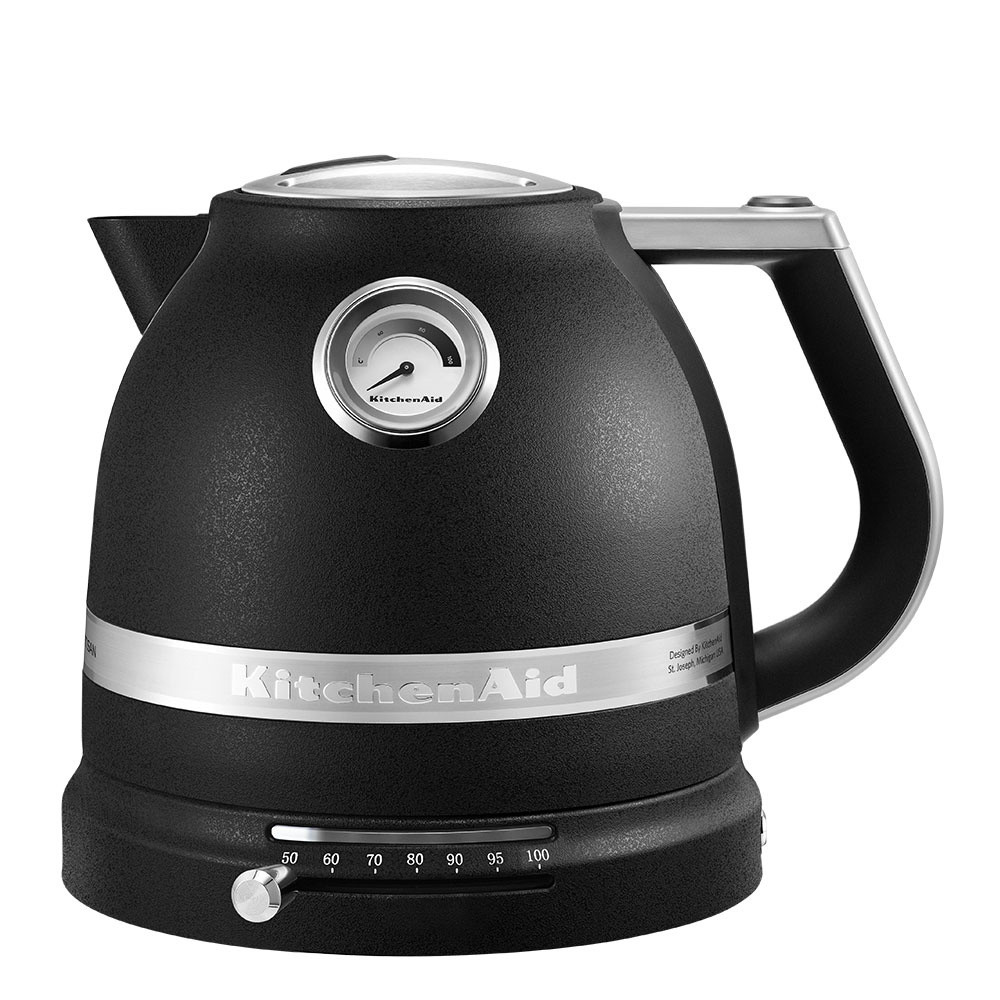 Variable Temperature Kettle 1.5L Artisan Cast iron black