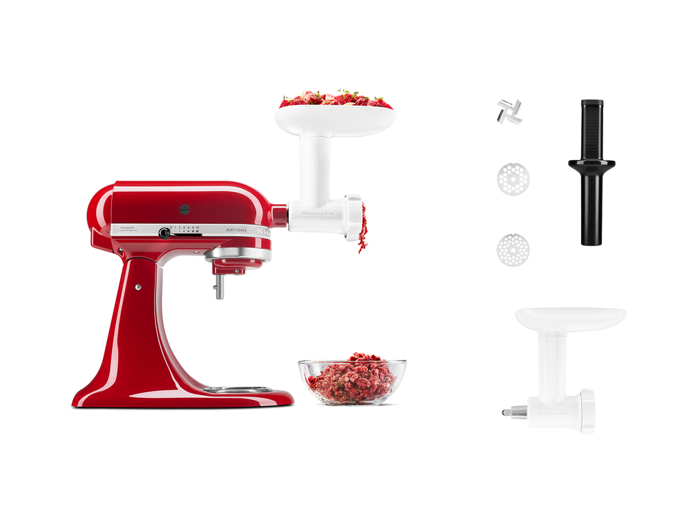 FOOD GRINDER AND STRAINER SET 5KSMFVSFGA | KitchenAid UK