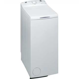 Whirlpool Tvättmaskin Fristående AWECO 9544 White Top loader A++ Perspective