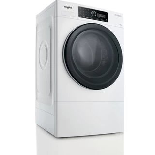 Whirlpool Washing machine Freestanding FSCR12441 White Front loader A+++ Perspective