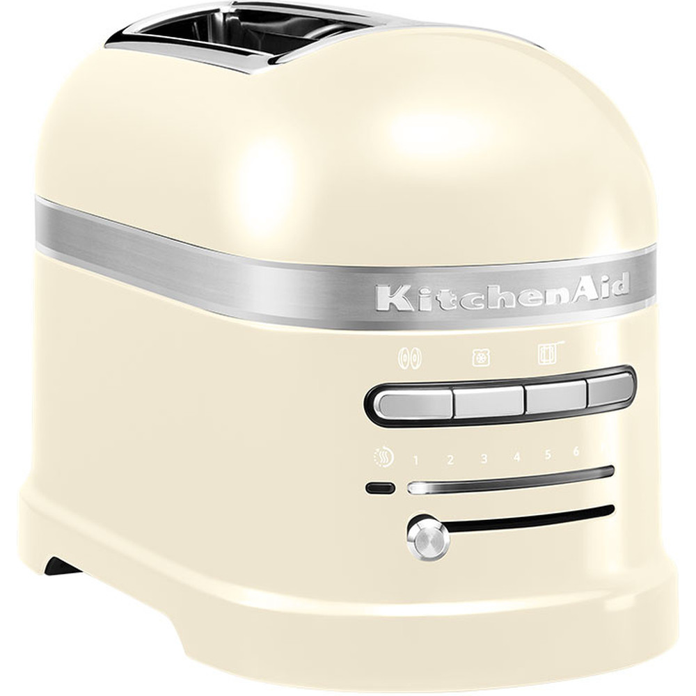 Kitchenaid Toaster Free-standing 5KMT2204BAC Almond Cream Perspective