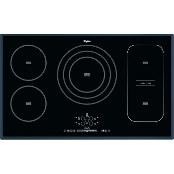 Whirlpool Table de cuisson ACM 795/BA Noir Induction vitroceramic Frontal