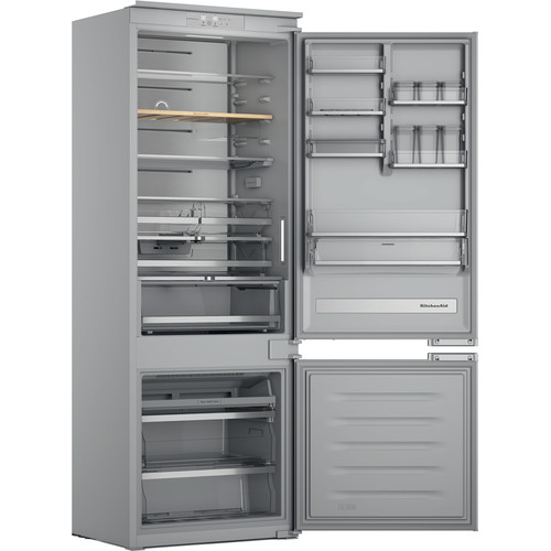 Kitchenaid Combinación de frigorífico / congelador Integrable K SP70 T262 P Gris 2 doors Perspective open
