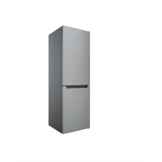 Indesit Kombinovaná chladnička s mrazničkou Volně stojící INFC8 TI21X Nerez 2 doors Perspective